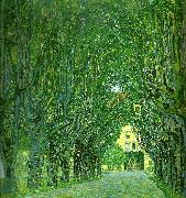 Gustav Klimt allea i slottet kammers park France oil painting artist